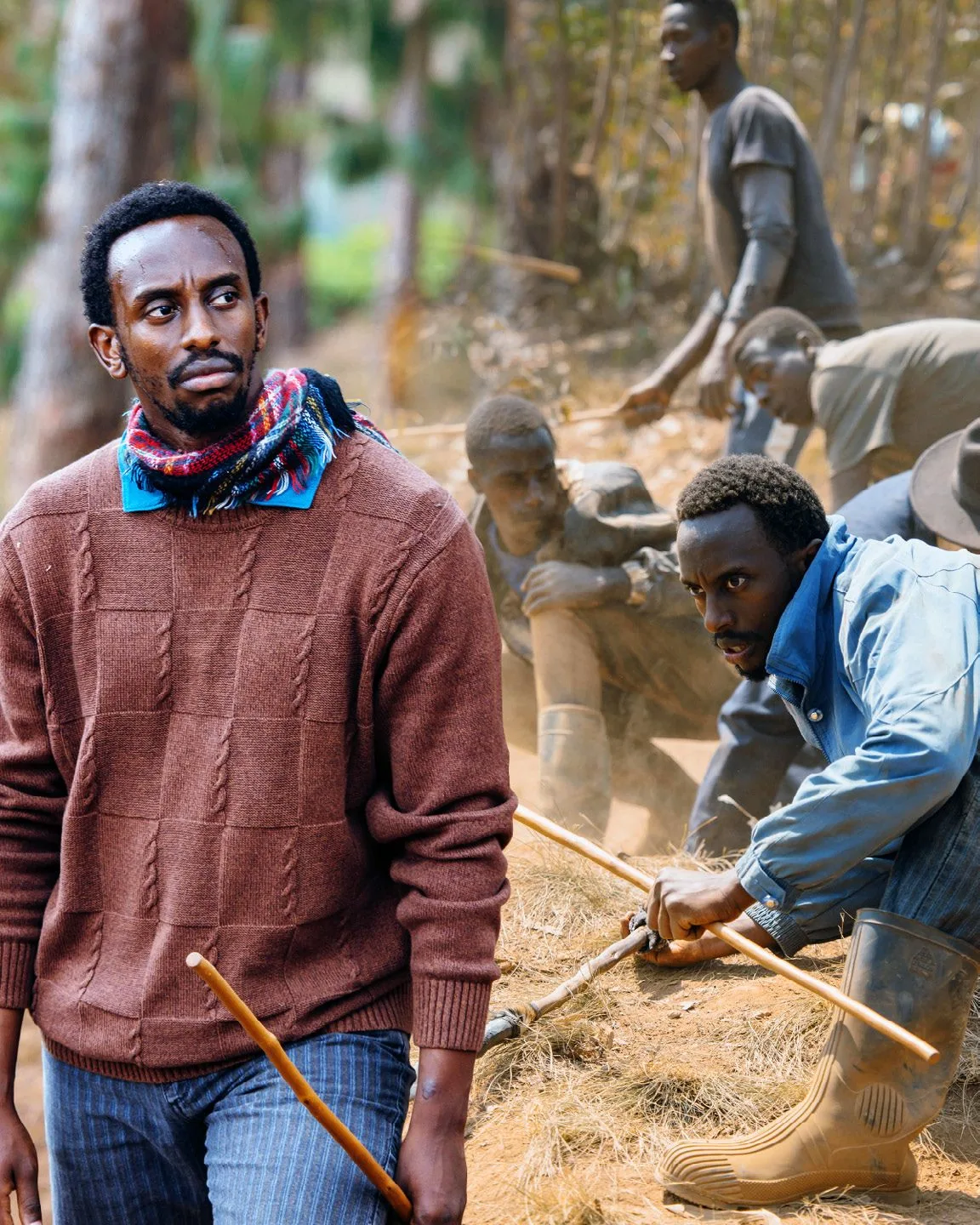 Andy Bumuntu as Nzigira.
